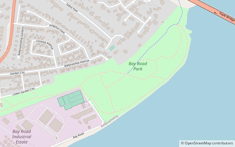 Bay Road Park Local Nature Reserve location map