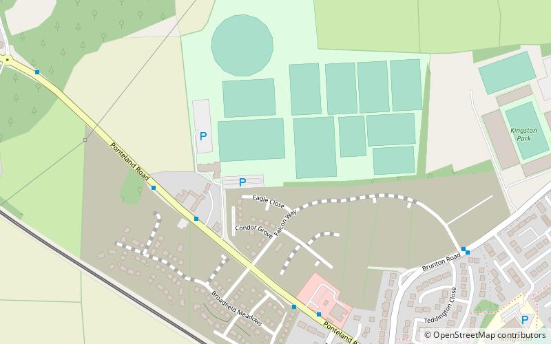 bullocksteads sports ground newcastle upon tyne location map