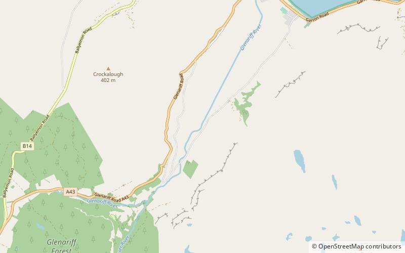 Glenariff location map