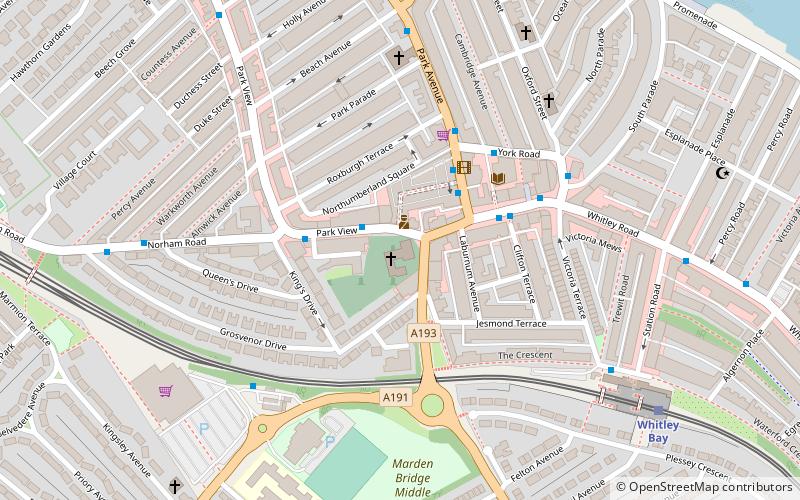 St Paul's Church location map