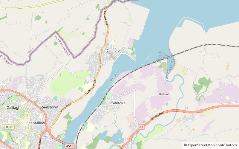 Port de Londonderry location map
