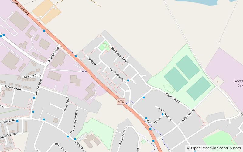 newbridge drive dumfries location map
