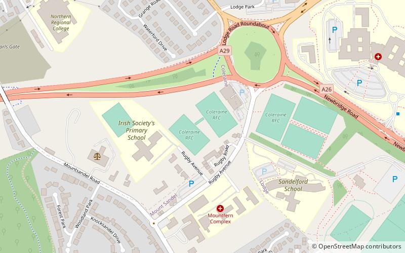 Lodge Road location map