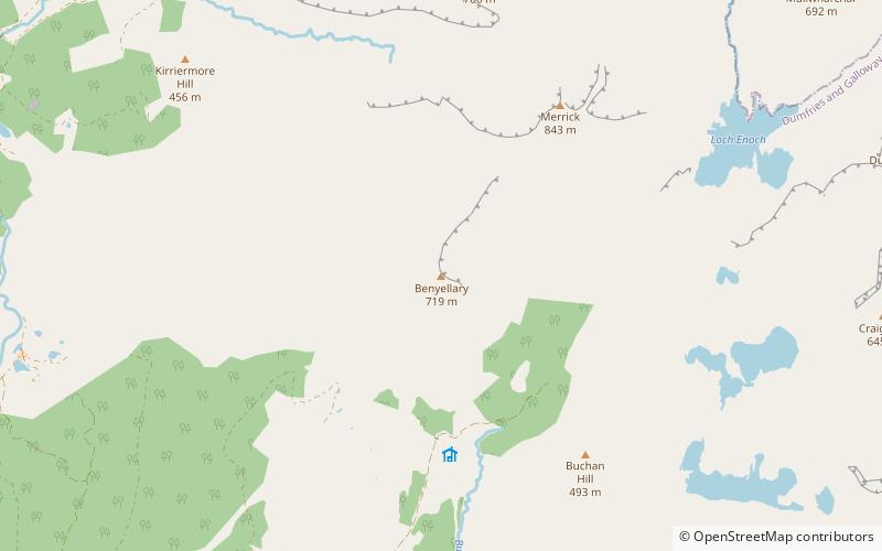 Benyellary location map