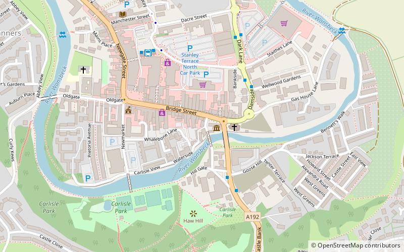 Chantry Tea Rooms location map