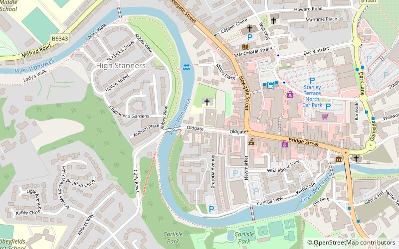 Collingwood House location map