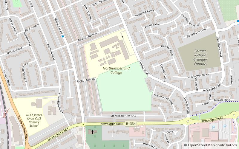 Northumberland College location map