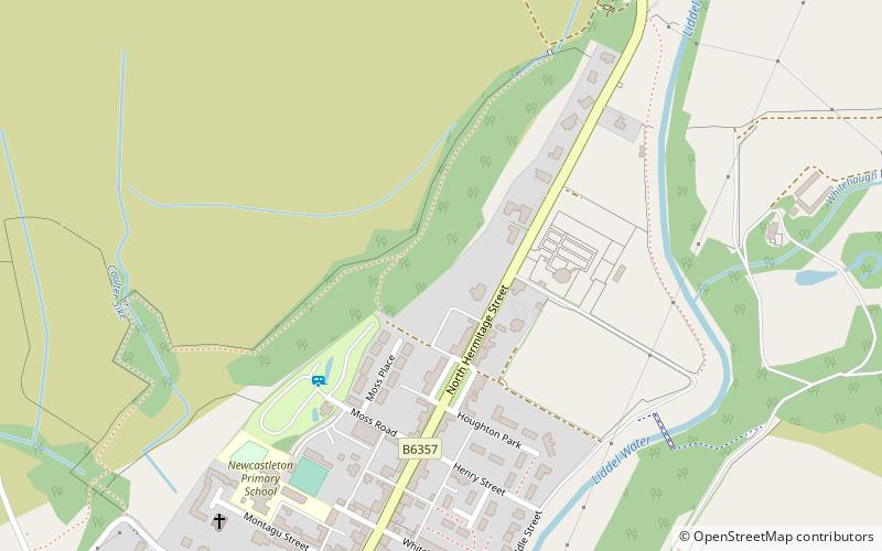 Newcastleton location map