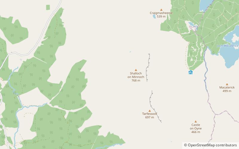 Shalloch on Minnoch location map