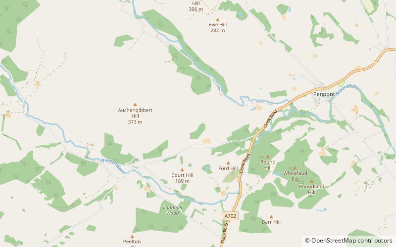 Tynron Doon location map