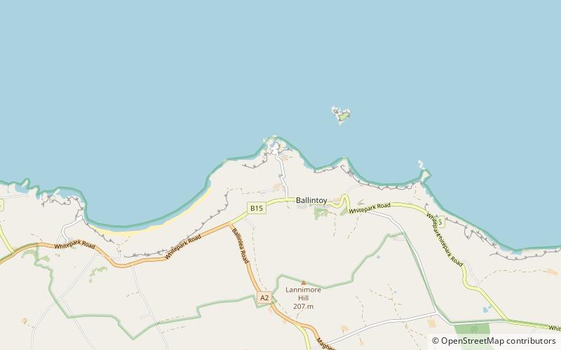 Ballintoy location map