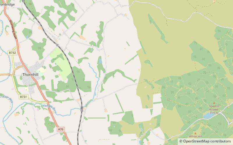 Crichope Linn location map