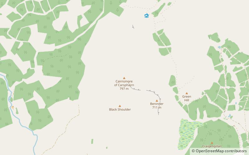Cairnsmore of Carsphairn location map