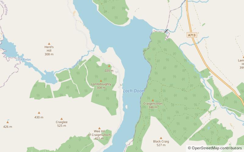Loch Doon location map