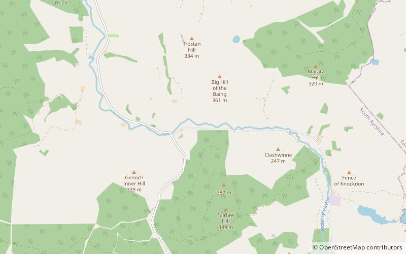 Tairlaw Linn location map