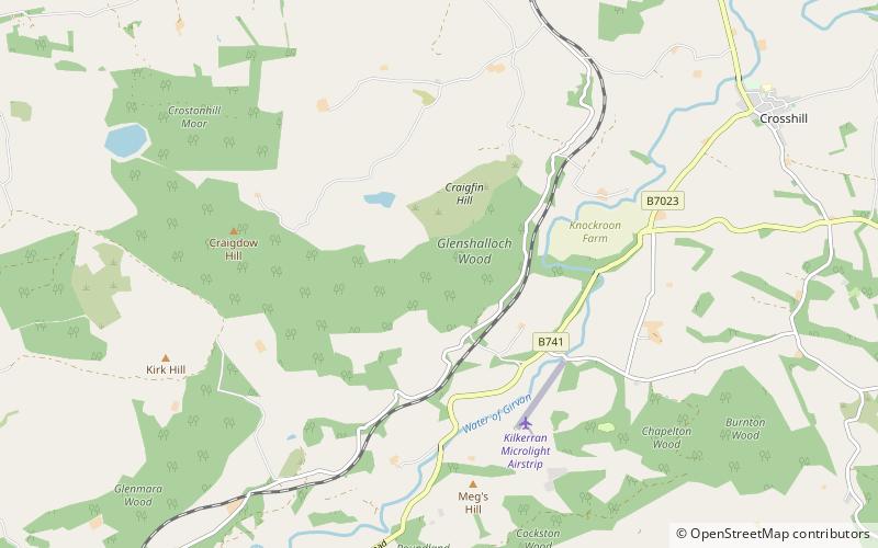 Lochspouts location map