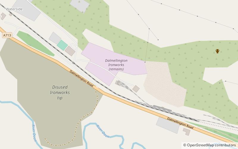 Scottish Industrial Railway Centre location map