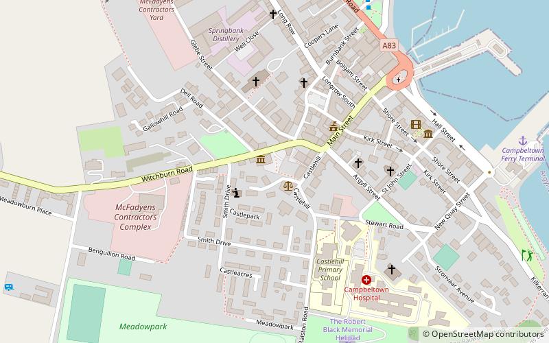 Campbeltown Heritage Centre location map
