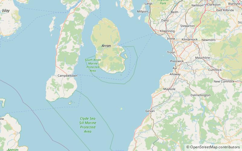 Phare de Pladda location map