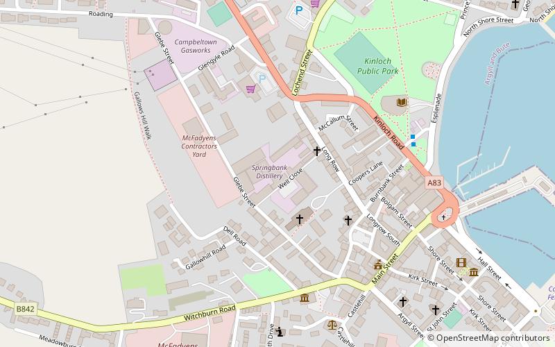Springbank location map
