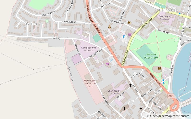 Glengyle location map