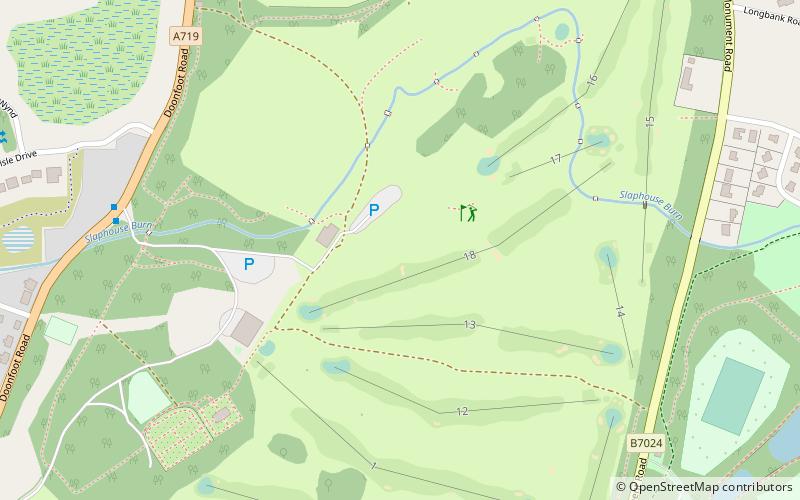Belleisle & Seafield Golf Courses location map