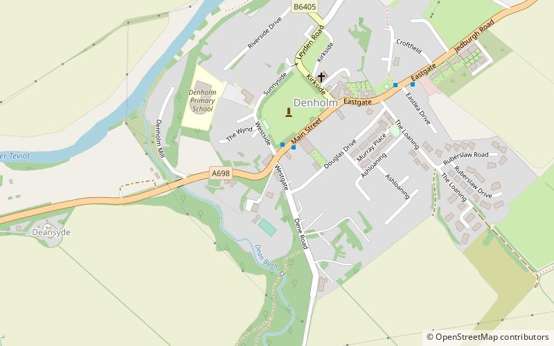 Westgate Hall location map