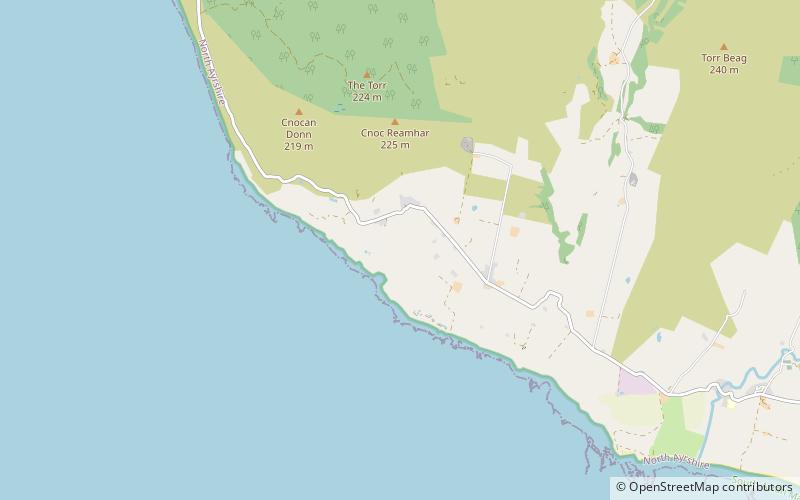 Torr a'Chaisteal location map