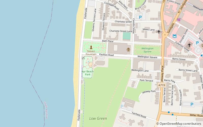 Ayr Pavilion location map