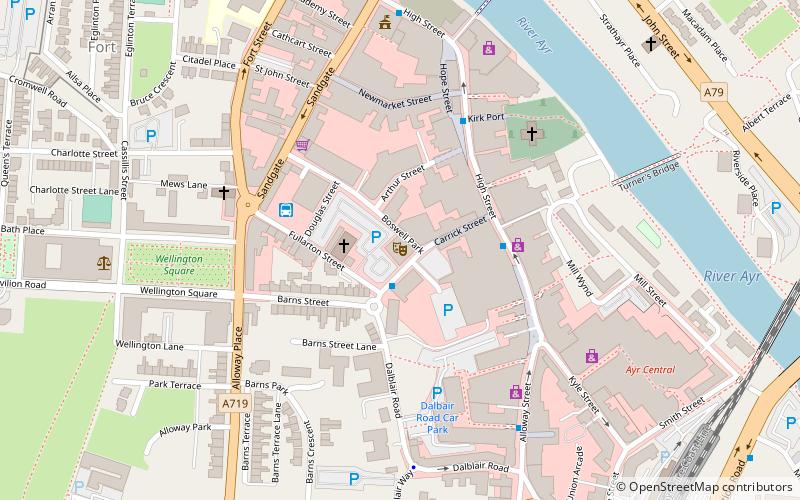 Gaiety Theatre location map