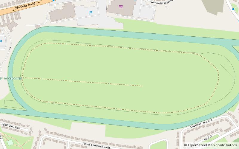 Ayr Racecourse location map