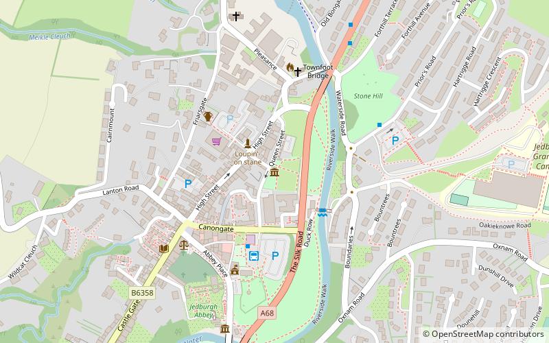 Mary Queen of Scots House location map