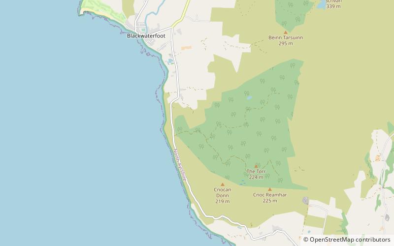 Kilpatrick Dun location map