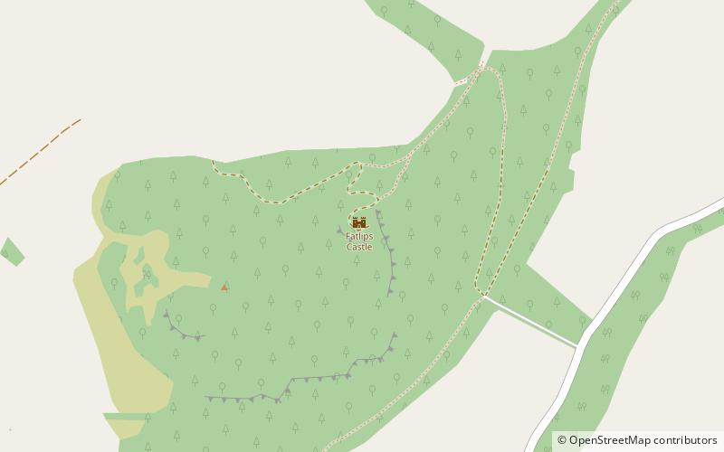 Fatlips Castle location map
