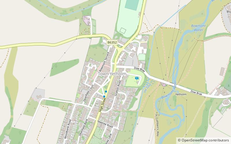 Town Yetholm location map