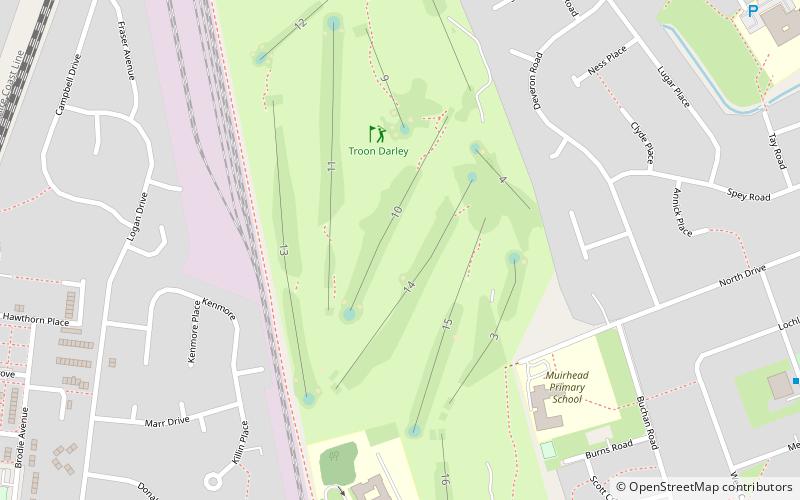 kilmarnock golf club location map
