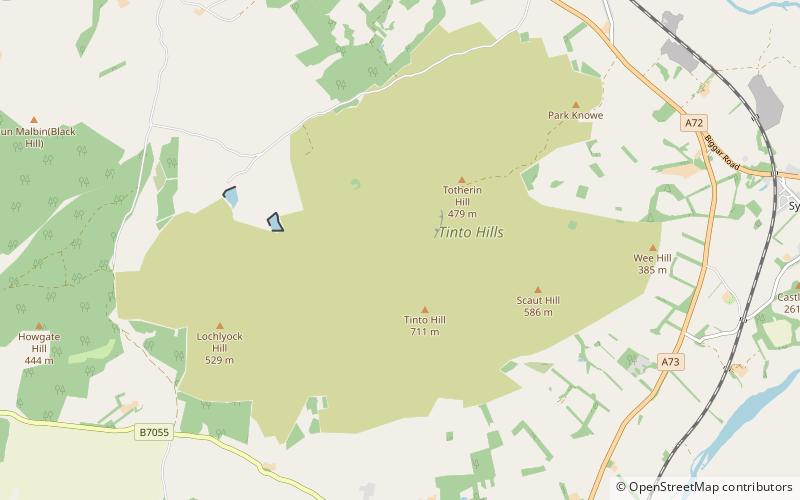 Tinto location map