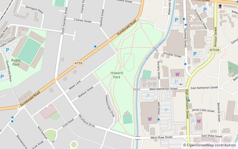 Howard Park location map