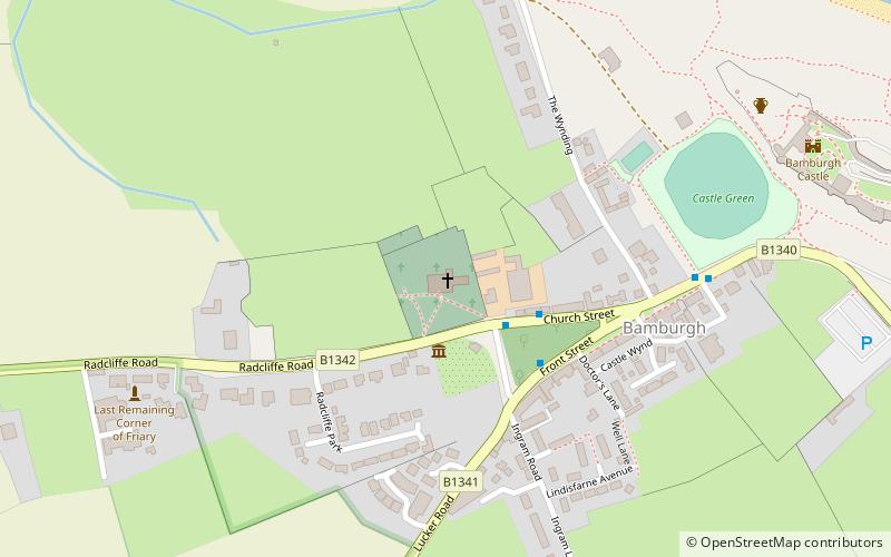 St Aidan's Church location map