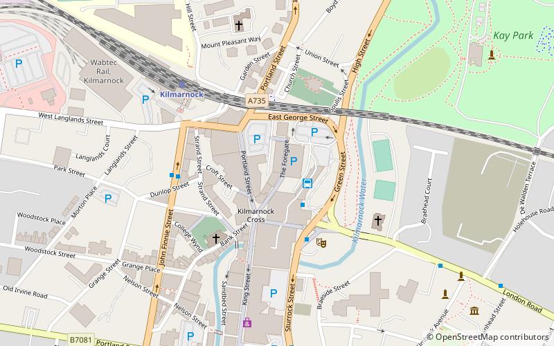 Kilmarnock Cross location map