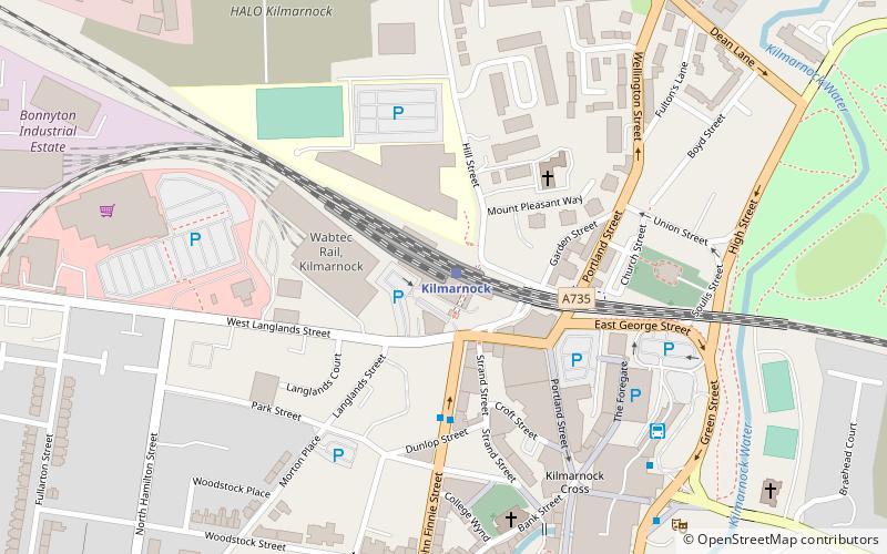 George Hotel location map