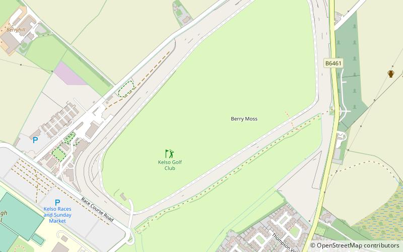 Kelso Racecourse location map