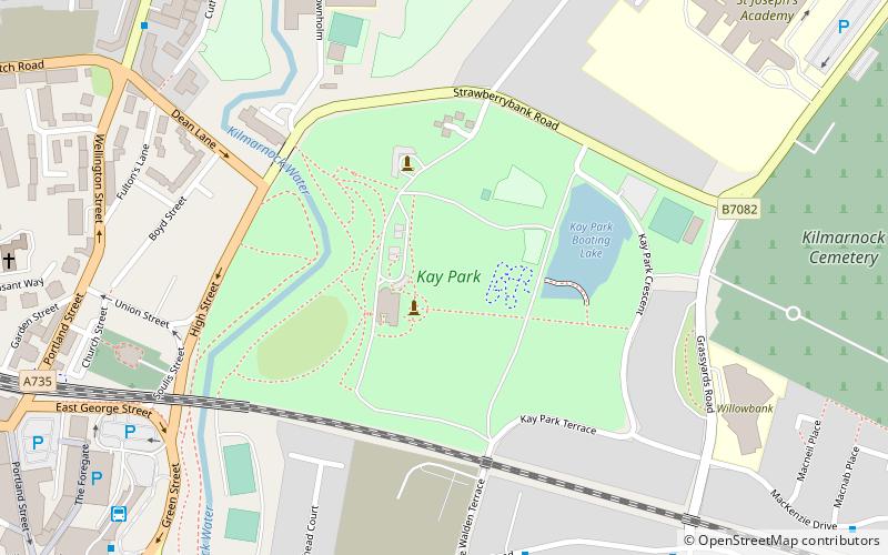 Kay Park location map