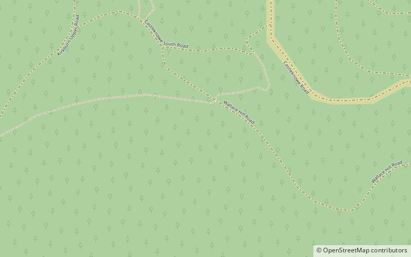 Cardrona Forest location map