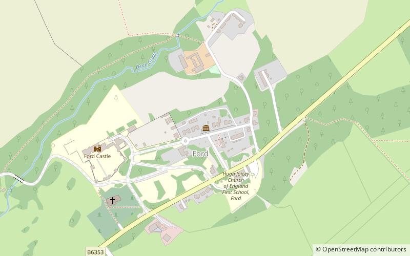 Lady Waterford Hall location map