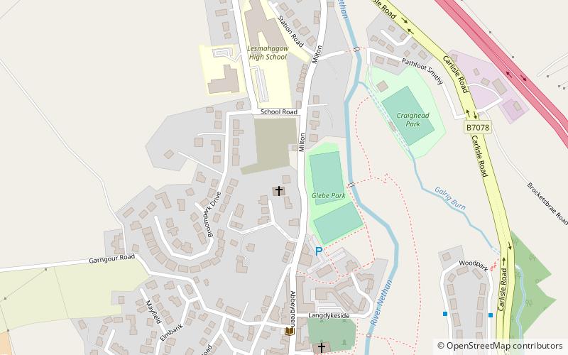 Abbeygreen Church location map
