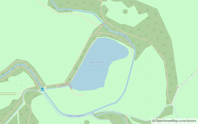 Eglinton Loch location map