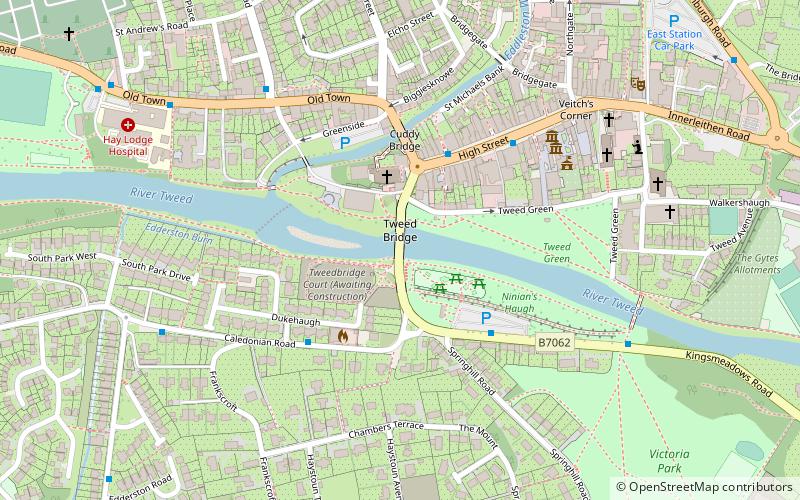 Tweed Bridge location map