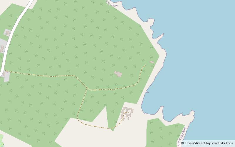 Kildalton Castle location map