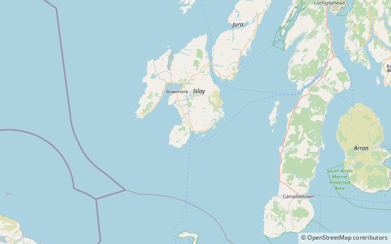 leorin lochs islay location map